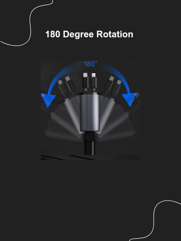 Retractable Charger Type-C and IOS - Image 10